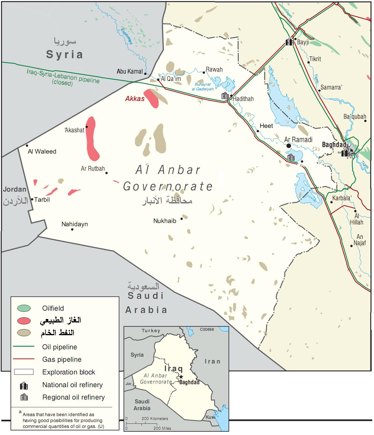 التمدد الإيراني نحو الحدود السعودية والأردنية (منطقة النخيب)